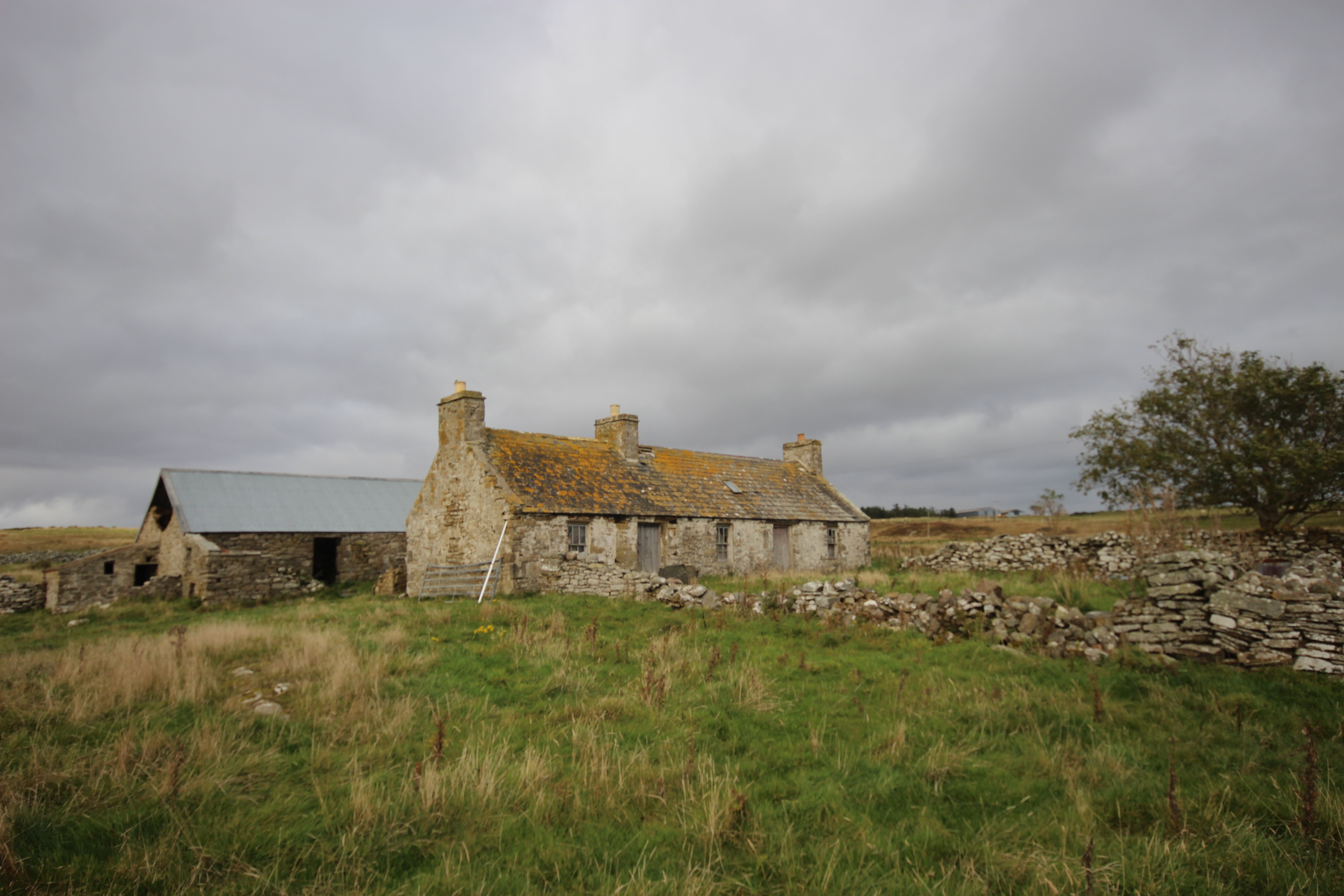 The Lappan Farm Buildings, looking north